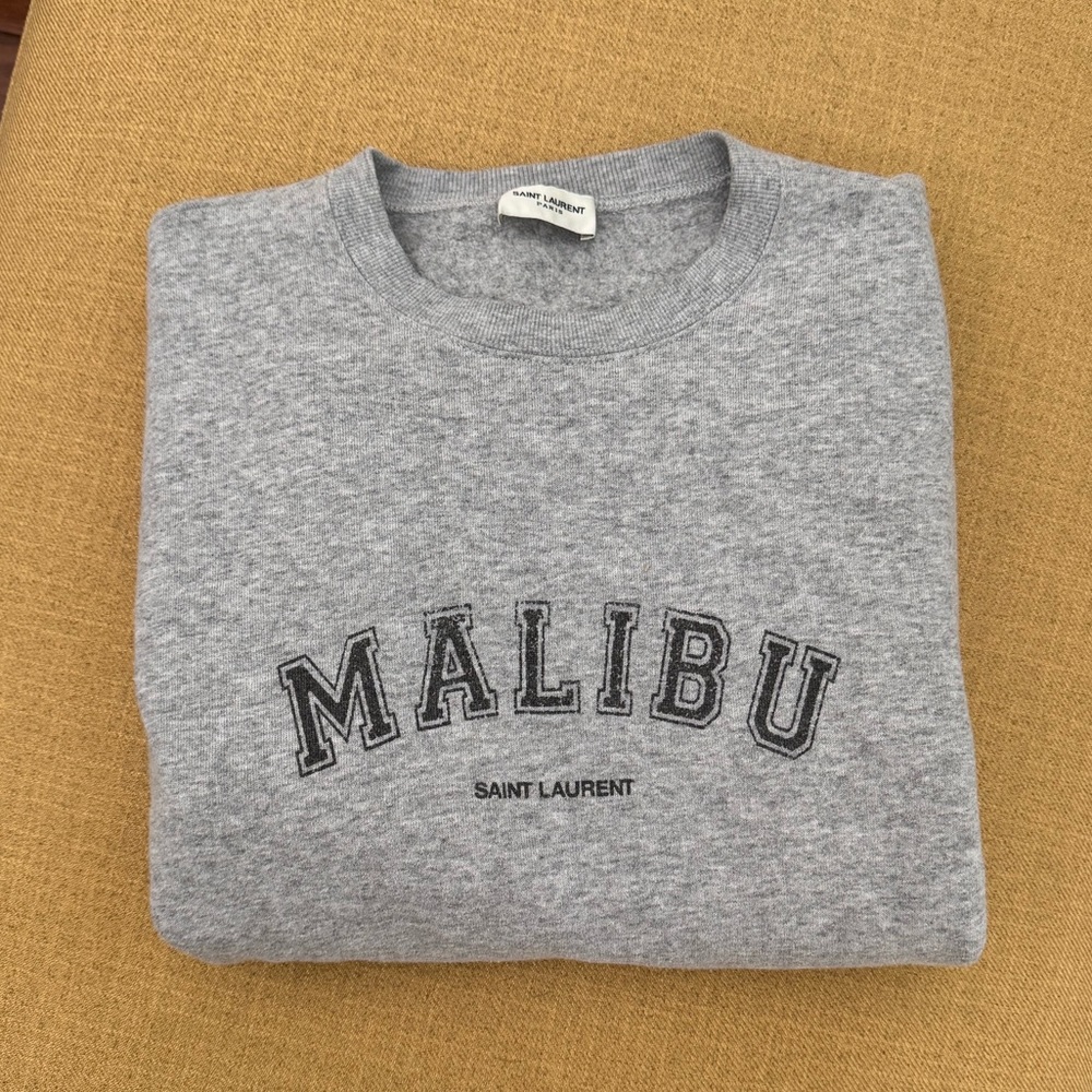 Saint Laurent Grey Sweatshirt